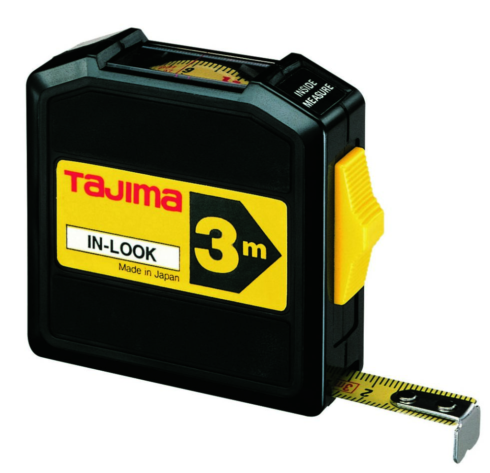 Tajima 34-INL30MY Maßband 3 m/13 mm mit Sichtfenster