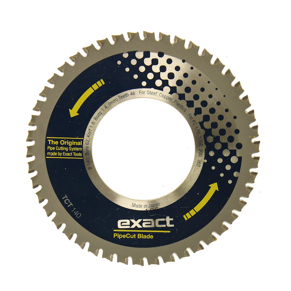 Exact 7010486 Allround Sägeblatt 140 mm TCT