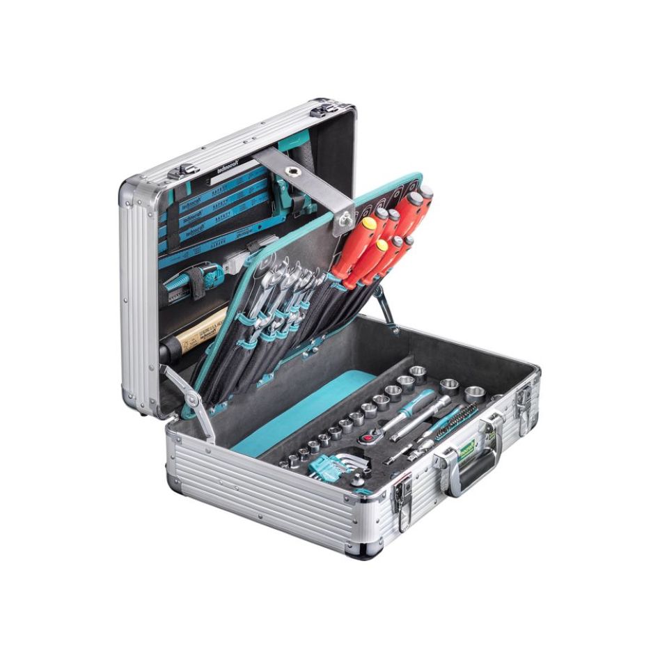 technocraft 663285 ABS-Werkzeugkoffer PRO BOX 127-teilig