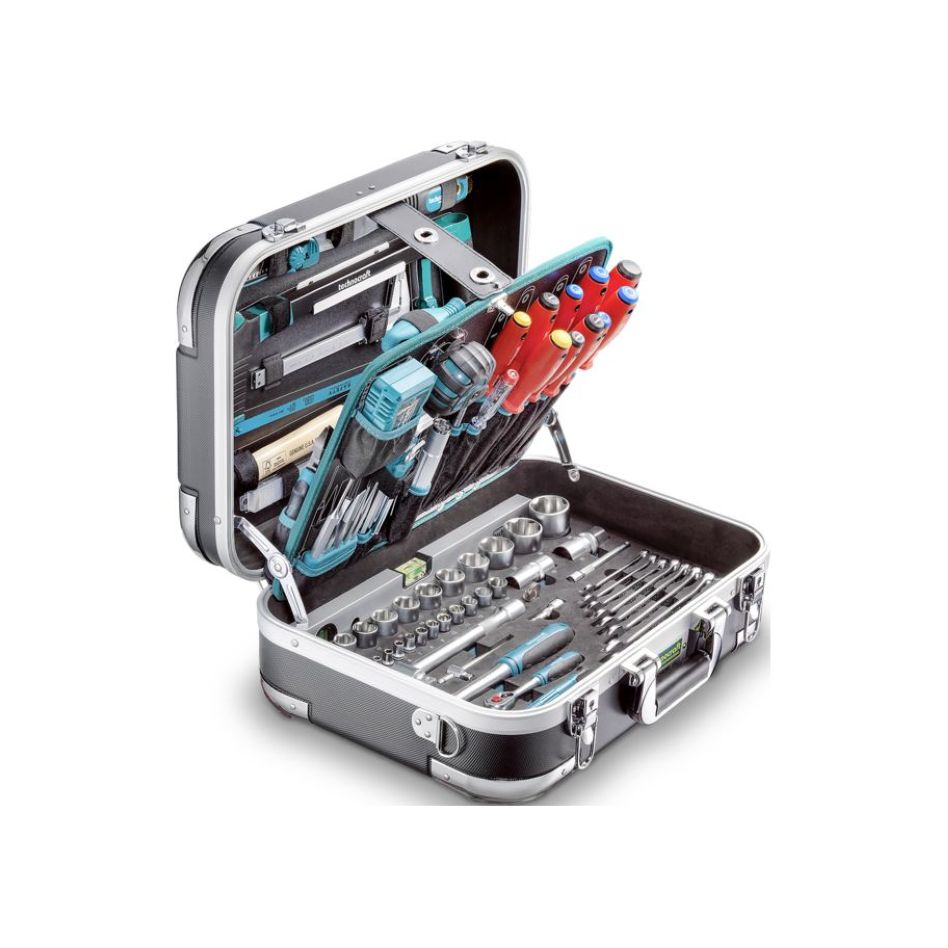 technocraft 514056 ABS Werkzeugkoffer PRO CHROME 152-teilig