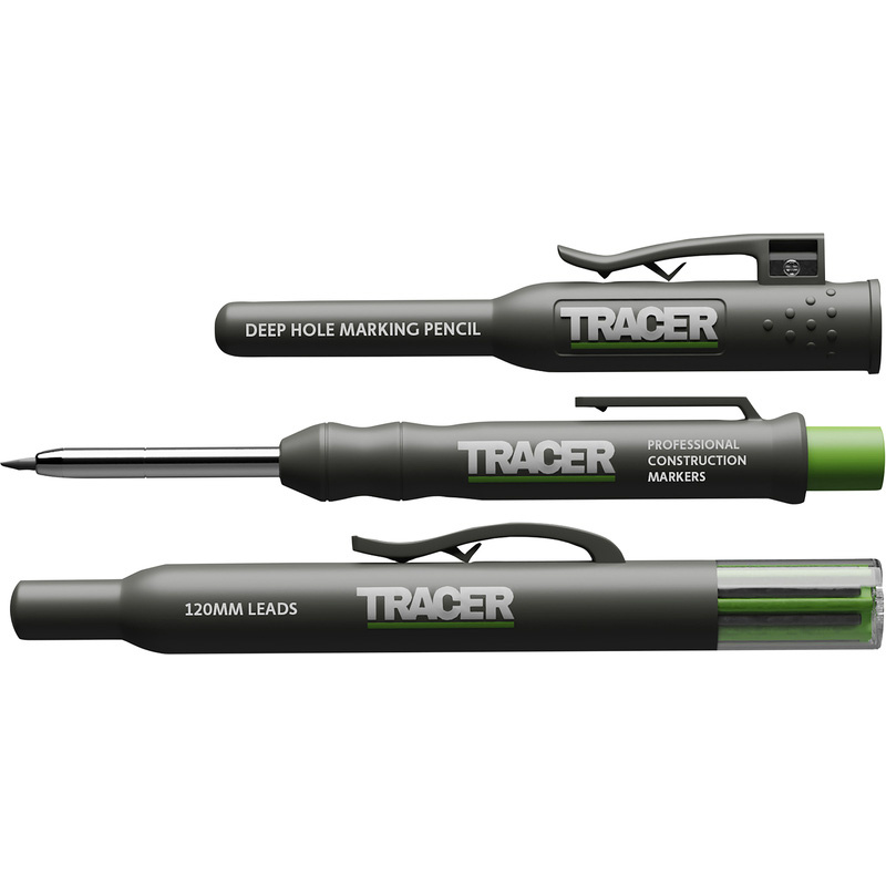 Tracer AMK1 Deep Hole Marking Pencil + Halter + ALH1-Mine
