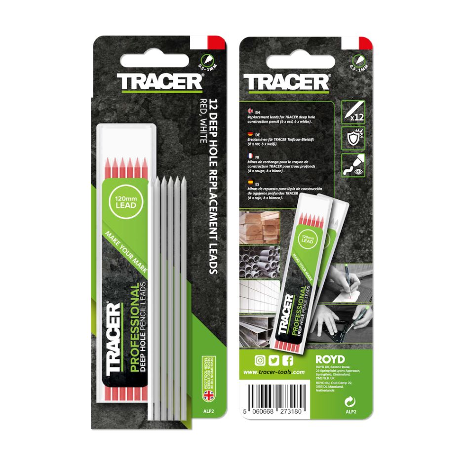 Tracer ALP2 Nachfüllpackung rot und weiß 2,8mm - 12 Stück