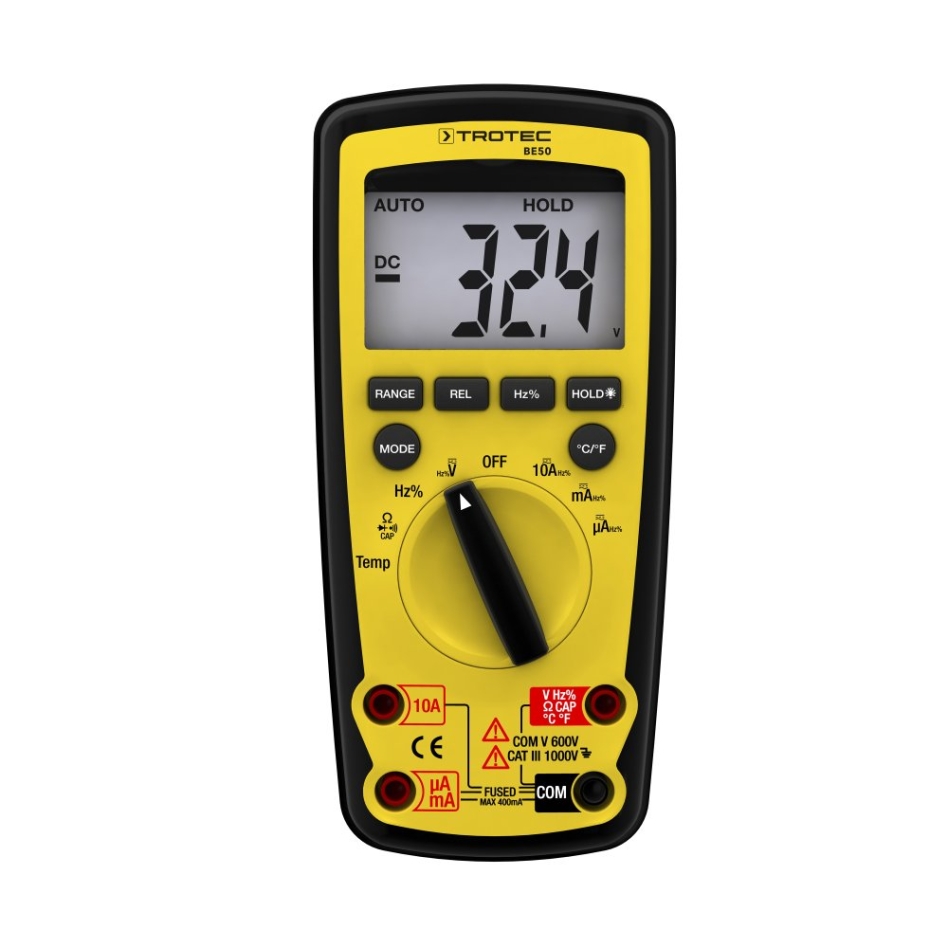 Trotec 3510205250 BE50 Digital-Multimeter