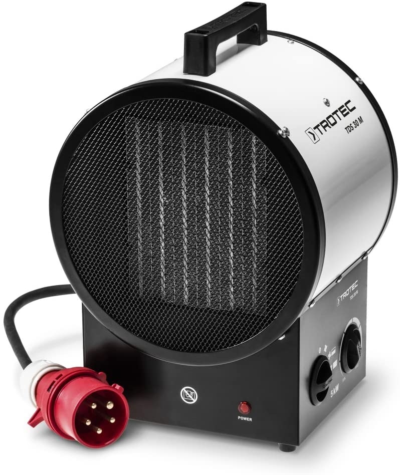 Trotec 1410000054 TDS 30 M Keramik-Heizlüfter 5.0 kW 400 Volt