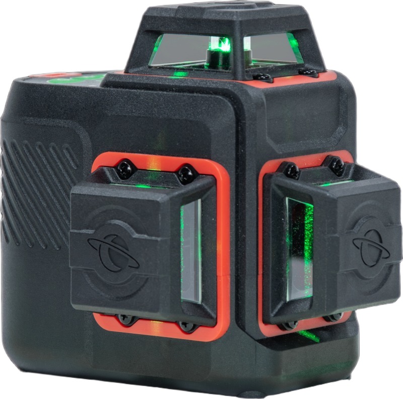 Futech 026.3DG Brave Green Akku Kreuzlinienlaser 3D inkl. Akku und Ladeger&auml;t im Karton