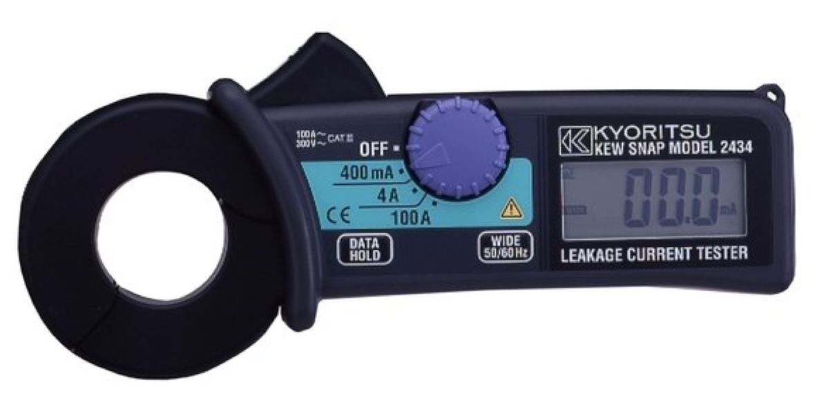 UNI-T 024340000A Ableitstromzange bis zu 100A, Auflösung 0,1mA