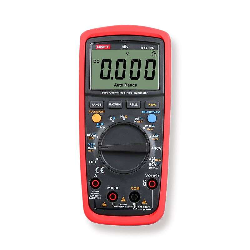 UNI-T UT139C UT139C Kompaktes TRMS-Digitalmultimeter mit Temperaturmessung
