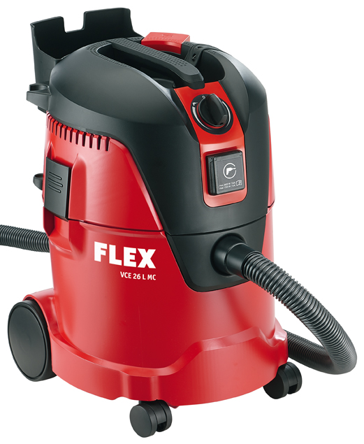 Flex-tools 405426 VCE 26 L MC Sicherheitssauger mit manueller Filterabreinigung 1250 Watt 25 l Klasse L