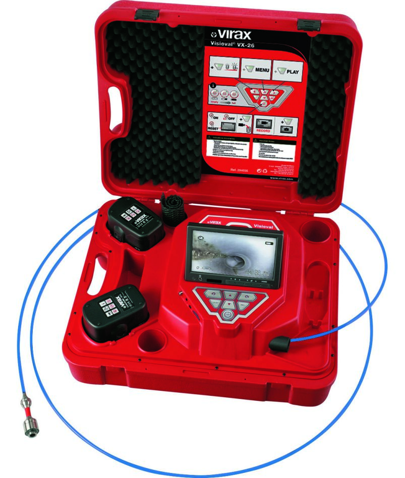 VIRAX 294053 Abnehmbarer Kamerakopf Ø 40 mm VX-SWITCH