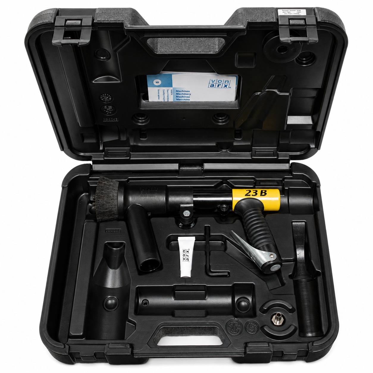 Von Arx VA700311 23-B Pneumatischer Nadelhammer mit 4-mm-Nadeln (stumpf)