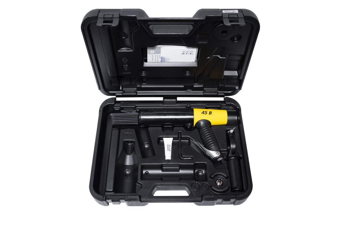 Von Arx VA700410 45-B Pneumatischer Nadelhammer mit 4 mm langen, spitzen Nadeln