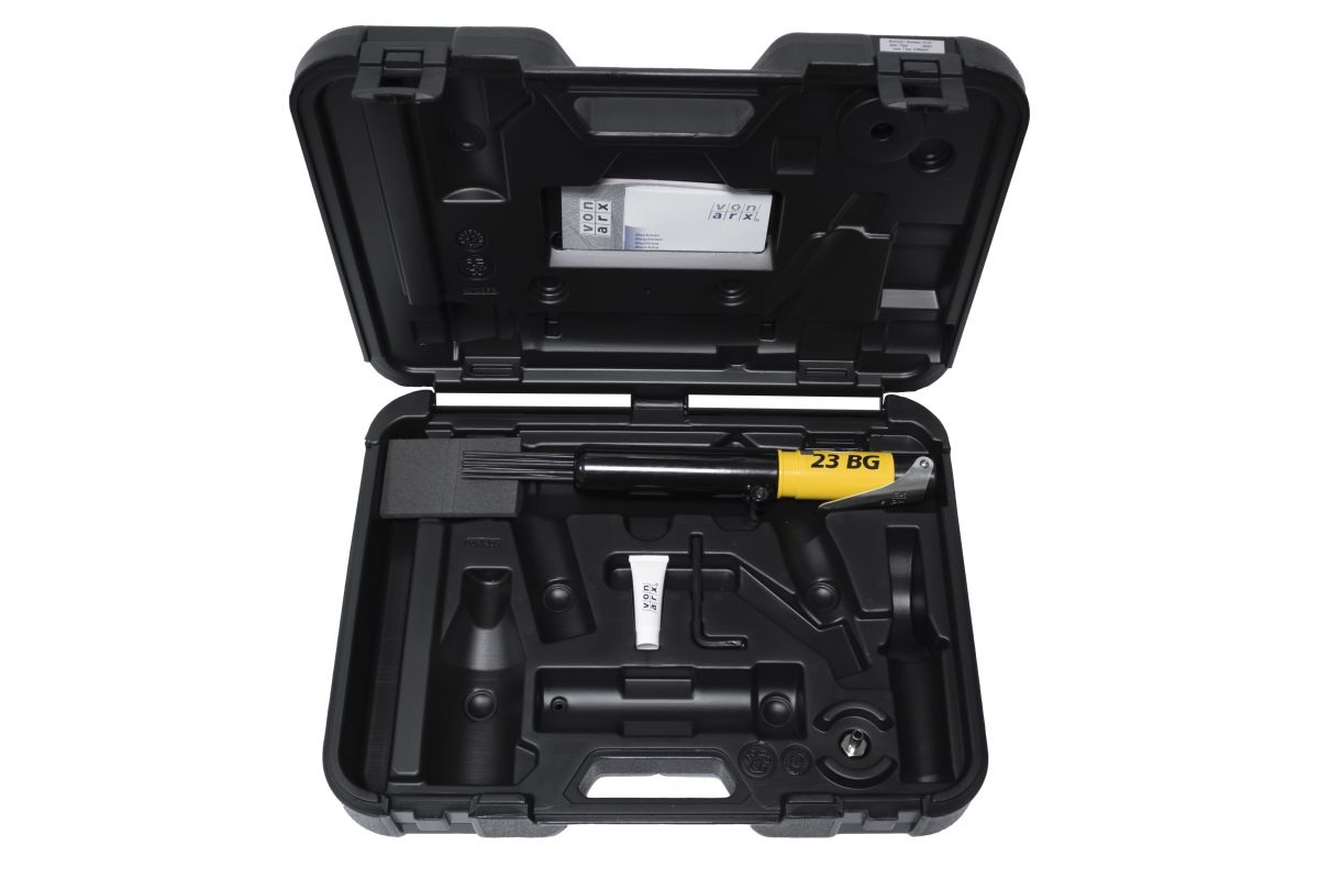 Von Arx VA700436 23-BG Pneumatischer Nadelhammer mit 4 mm stumpfen Nadeln