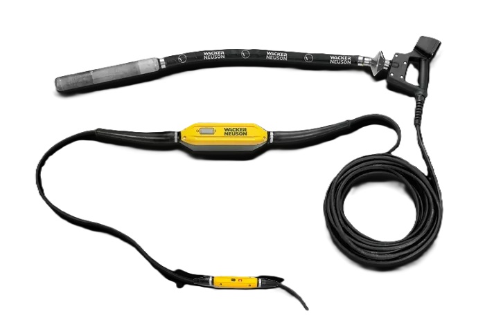 Wacker Neuson 5100019681 IRSE-FU58/230/03 Vibrationsnadel mit Inverter und Sicherheitsschalter 58m 0,3m 230V