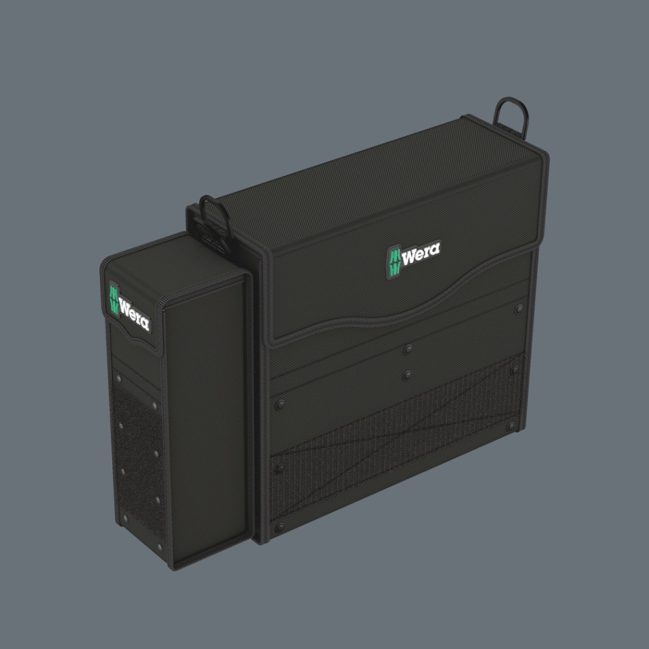 Wera 05004357001 Wera 2go 2 XL Werkzeug-Container, 2-teilig