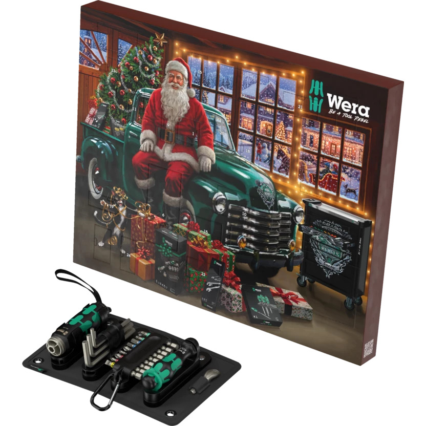 Wera 82136614 24-teiliger Adventskalender 2026