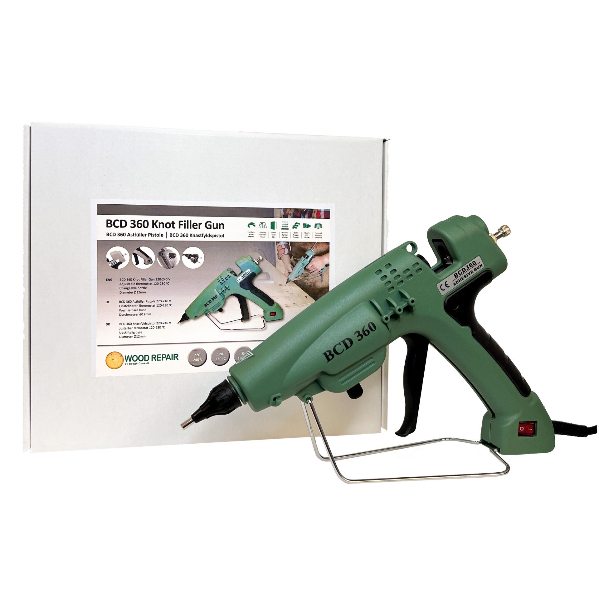 Wood Repair WRE-50002 BCD 360 Knotenpistole 300W